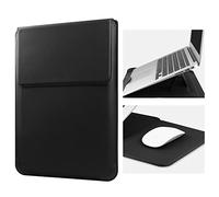 HoYiXi 13.3'' Funda Bolsa para Portátiles con Soporte Compatible con MacBook Air M1 M2 2022-2018/MacBook Pro 13 2022-2016/Surface Pro 8/Surface Go 3 13-13.3'' DELL Lenovo HP ASUS Acer Huawei PC, Noir