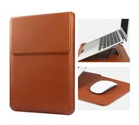 HoYiXi 13.3'' Funda para Portátiles Bolsa Compatible con MacBook Air 13 M1 M2 2022-2018/MacBook Pro 13 M2 2022-2016/Surface Pro 8/Surface Go 3 13-13.3'' DELL Lenovo HP ASUS Acer Huawei PC, Marrón