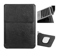 HoYiXi 14'' Funda Estuche para Portátiles Bolsa con Soporte para Mac Book Pro 14 2021/ASUS Vivobook 14/HP Pavilion X360/IdeaPad 14/Huawei Matebook 14'' & 13,3-14" DELL Acer Laptop Sleev,Negro