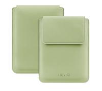 HoYiXi Funda Portátil 6 Pulgadas eBook Reader Compatible Kindle 2025-2012/6" All-New Kindle/Kobo/Tolino,Funda de Cuero Ligero Bolsa para Ebook de 6 Pulgadas,Verde Claro