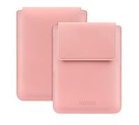 HoYiXi Funda Portátil 6 Pulgadas eBook Reader Compatible Kindle 2025-2012/6" All-New Kindle/Kobo/Tolino,Funda de Cuero Ligero Bolsa para Ebook de 6 Pulgadas,Rosa