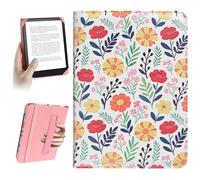 HoYiXi Funda Universal 6'' Pocketbook/Tolino/Kobo Clara HD E-Book Reade Compatible con 6" Kindle Paperwhite /6" Kindle 2024 & 2019, 6" eReader Protective Case Cover Elastic Rope,hua2