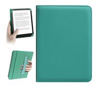 HoYiXi Funda Universal 6'' Pocketbook/Tolino/Kobo Clara HD E-Book Reade Compatible con 6" Kindle Paperwhite /6" Kindle 2024 & 2019, 6" eReader Protective Case Cover Elastic Rope,Cian