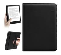 HoYiXi Funda Universal 6'' Pocketbook/Tolino/Kobo Clara HD E-Book Reade Compatible con 6" Kindle Paperwhite /6" Kindle 2024 & 2019, 6" eReader Protective Case Cover Elastic Rope, Negro