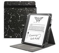 HoYiXi Funda Universal para 10,2'' Te presentamos Kindle Scribe 1ª generación Modelo de 2022 / Kobo Elipsa Pack eReader de 10,3'' 2021 Funda Plegable con Soporte Vertical y Portalápiz - constelación