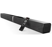HoYLluDLL 2.0 Barra de Sonido para TV, Barra de Sonido Separable 2 en 1 de 32 Pulgadas para Dispositivos de TV con 3 Modos de ecualización y 3 Sonidos envolventes, ARC/Óptico/AUX, 1pcs