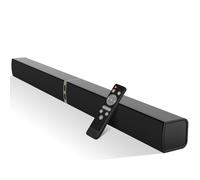 HoYLluDLL Bluetooth Barra de Sonido 2 en 1 Desmontable de 32 Pulgadas para televisor con Audio Potente, Altavoces de TV para Audio de Cine en casa, 2.0 Canales con Opt/RCA/AUX (Negro)