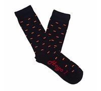 Hoyo 7 Calcetines azul marino de algodón con la bandera de España (35-40)