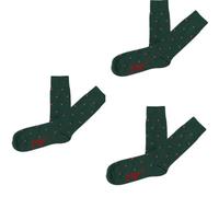 Hoyo 7 Pack de 3 pares de calcetines de algodón bandera España unisex (41-45)