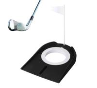 Hoyo de Golf para Putt Entrenador de Precisión Plegable y Ajustable