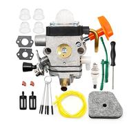 Hoypeyfiy 4180-120-0604 Juego de carburador, repuesto para STIHL FS87 FS90 FS100 FS110 FS130 KM90 KM100 KM110 KM130, repuesto para Zama C1Q-S174 C1Q-S173 C1Q-S176 C176 C130 Q-S131