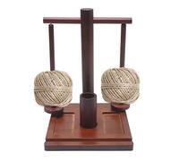 Hoypeyfiy Bobina de hilo multiusos de color retro con rodamientos de bolas y soporte magnético para hilo que mantiene las manos libres para hacer ganchillo y tejer, ideal para madres y abuelas