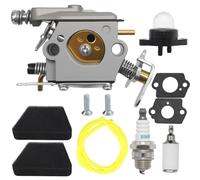 Hoypeyfiy Carburador WT-625 con filtro de gasolina de filtro de aire, reemplazo para Partner 351 352 370 371 390, reemplazo para McCulloch Mac 333 335 338 435 436, reemplaza WT-39 C1Q-W9