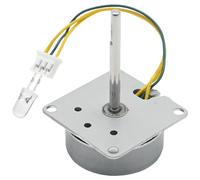 Hoypeyfiy Generador trifásico en miniatura, motor manual sin escobillas, adecuado para proyectos de enseñanza y ensayos de generación de energía