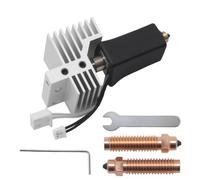 Hoypeyfiy Kit Hotend de 0,4 mm de repuesto para Elegoo Centauri Carbon, boquilla de acero endurecido de latón, cabezal de impresión de calentador de cerámica de 24 V 60 W con 2 boquillas adicionales