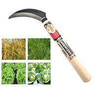Hoz Manual Dentada Japonesa De Acero Japonés SK-5 Cosecha Verduras Hortalizas Huerto Podar Deshierbe Guadaña Herramienta Jardín Jardinería Hecha En Japón