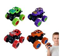 Hozaenwa Coche acrobático para niños,Coche de Juguete acrobático | Todoterreno de Empuje y Marcha impulsado por fricción Fresca | Vehículo Todoterreno inercial rodante para Acrobacias con