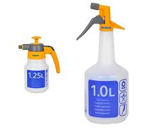 Hozelock 4122P0000 - Pulverizador a gatillo Spraymist de 1,25 L + 4121 Pulverizador Estándar de 1 Litro, Standard
