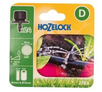 Hozelock - Aspersor fin de línea regulable, 24 unidades
