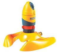 Hozelock - Aspersor redondo Pro con soporte trineo para 314m² de superficie y 5 tipos de riego