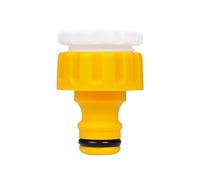 Hozelock - Conector de Grifo Exterior ø 21 mm - 26,5 mm: para grifos roscados Exteriores, Conector hermético, Adaptador para conectar una Manguera de jardín al Grifo, fácil y Robusto [ 2175P9000]