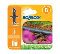 Hozelock - Conector recto para tubería de 4 mm, 12 unidades
