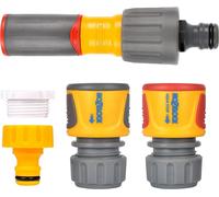 Hozelock Kit Accesorios Para Manguera Y Boquilla 5 Piezas 3 En 1