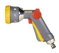 HOZELOCK - Multi-Spray Gun Plus: Pistola compacta multitarea, riego y limpieza, bloqueable: 6 patrones de pulverización
