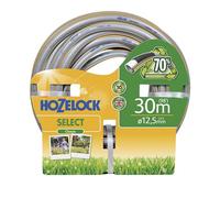 HOZELOCK - Select Hose 12,5 mm x 30 m, hasta un 70% de PVC reciclado, refuerzo trenzado, manguera de jardín resistente, calidad y durabilidad, resistente a la intemperie con protección UV y heladas