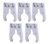 HOZLY 5 piezas/lote ISO30 Abrazadera de goma a prueba de llama, máquinas CNC, cambiador automático de herramientas