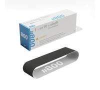 HOZO 10 bandas de lijado de grano 800, para lijado en húmedo, reutilizables para un uso prolongado, material de lijado duradero para un acabado preciso, para bloque de lijado NeoBlock