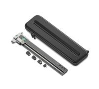 HOZO NeoRuler - Kit de calibrador digital premium, herramienta de medición NeoCaliper de 12 pulgadas, precisión de ± 0.4 pulgadas, 93 escalas métricas imperiales de Estados Unidos integradas, escalas