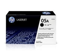 HP 05A CE505A, Negro, Cartucho Tóner Original, de 2.300 páginas, para impresoras HP LaserJet P2035, P2055, P2030, P2050, P2055D y P2055DN