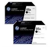HP 05A (CE505AD) Pack 2 toners negros