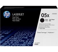 HP 05X Multipack negro Original CE505XD