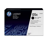 HP 05XD (CE505XD) multipack 2x toner negro XL (original)