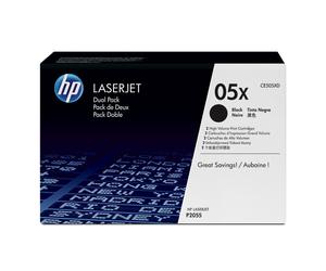 HP 05XD (CE505XD) multipack 2x toner negro XL (original)