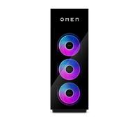 HP 0men Max 45L RTX 5090, Ryzen 7 9950X3D, 64 GB DDR5, SSD Gen4 de 4 TB, PC para juegos refrigerado por líquido con fuente de alimentación Platinum de 1200 W, WiFi 7, Windows 11 Pro, Thunderbolt 40