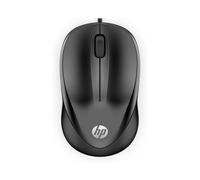 HP 1000 Negro / Ratón con cable 1200 DPI, 3 botones