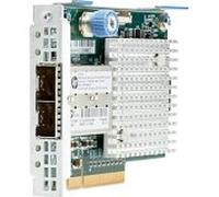 HP 10Gb 2x 571FLR-SFP+ - Accesorio de red (Alámbrico, PCI-E, Fibra, 10000 Mbit/s, IEEE 802.1Q, IEEE 802.3, IEEE 802.3ad, IEEE 802.3ae, IEEE 802.3x)