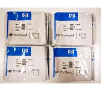 HP 11 cabezales de impresión C4810A/C4811A/C4812A/C4813A 4 unidades Business Inkjet 1100, DesignJet 100/110Plus, OfficeJet 9110/9120/9130