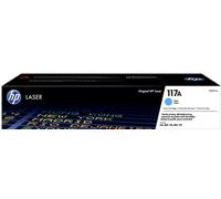 HP 117A W2071A, Cian, Cartucho Tóner Original, de 700 páginas, para impresoras HP Color Laser Serie 150, MFP 178 y 181