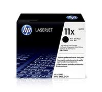 HP 11X - Cartucho de tóner original LaserJet de alta capacidad para Laserjet series 2410, 2420 y 2430, color negro. (Empaque puede variar).