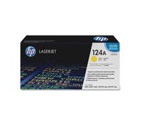 HP Cartucho de tóner original LaserJet 124A amarillo