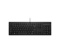 HP 125 G2 - Teclado - 100% - Tamaño Completo - USB - GB - Negro