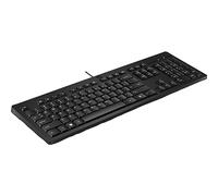 HP 125 Teclado con Cable Negro