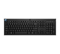 HP 125 Teclado Con Cable USB Distribución En Inglés US Internacional QWERTY