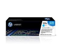 HP 125A CB541A, Cian, Cartucho Tóner Original, de 1.400 páginas, para impresoras HP ColorLaserJet CP1215, CP1515, CP1518, CM1312 y CP151n