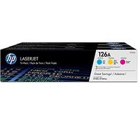 HP 126A 3PK CYN/MAG/YLW ORGL LJ TONER CRT