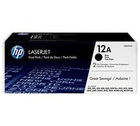 Toner Original HP 12D Q2612AD Black Pack 2 Unidades para 1012/1018 / 1020/1022 / 1022N / 1022N